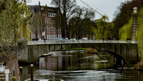 Wunderschöner-Zeitraffer-Der-Innenstadt-Von-Den-Bosch