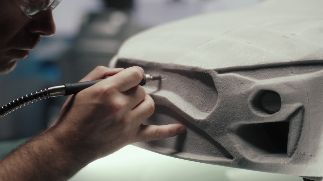 Car Model Sculpting and Detailing