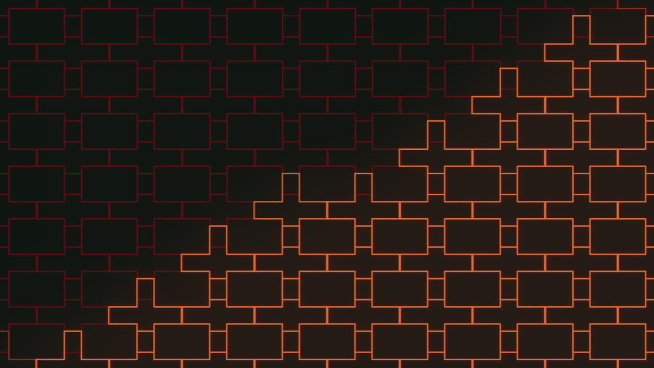 Checkerboard pattern black and red squares in a striking design