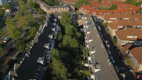 casas residenciales y bloques de apartamentos de amsterdam noord vogelbuurt