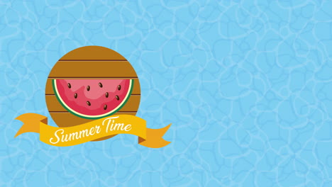 tiempo de verano disfrutar de vacaciones