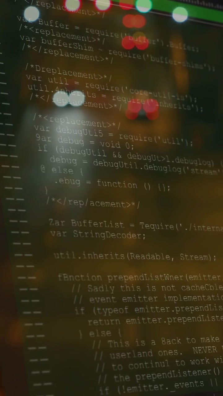 Animation af databehandling over bybillede