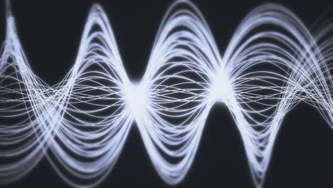 abstract sound wave