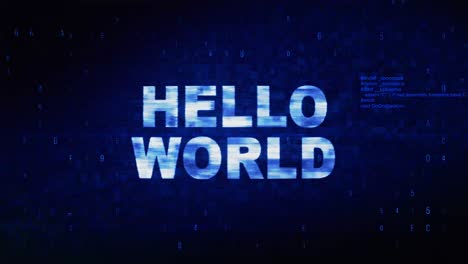 hello world display