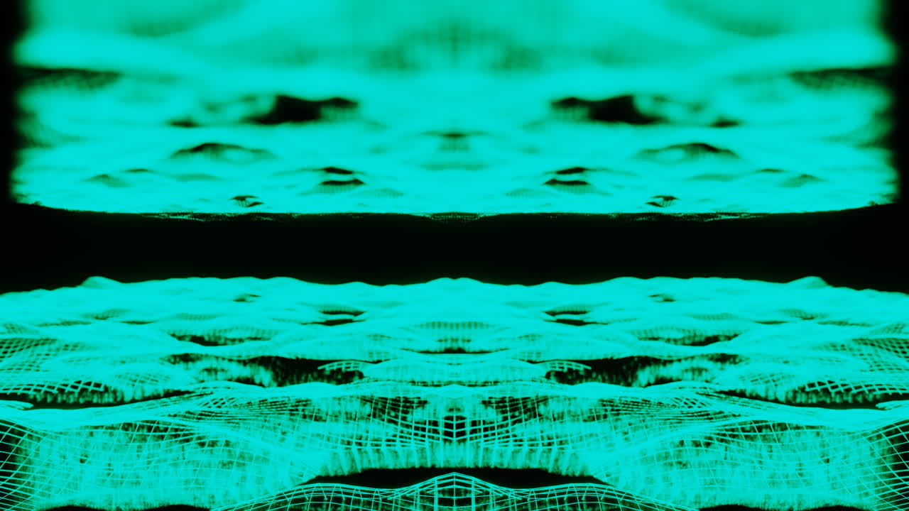 Abstract big data wireframe