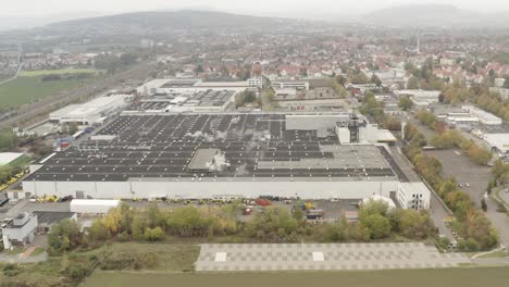 Drone-Aerial-Footage-of-Northeim-in-Lower-Saxony,-Germany,-Europe