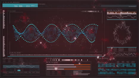 Animación-Del-Procesamiento-De-Datos-Científicos-En-Pantallas.