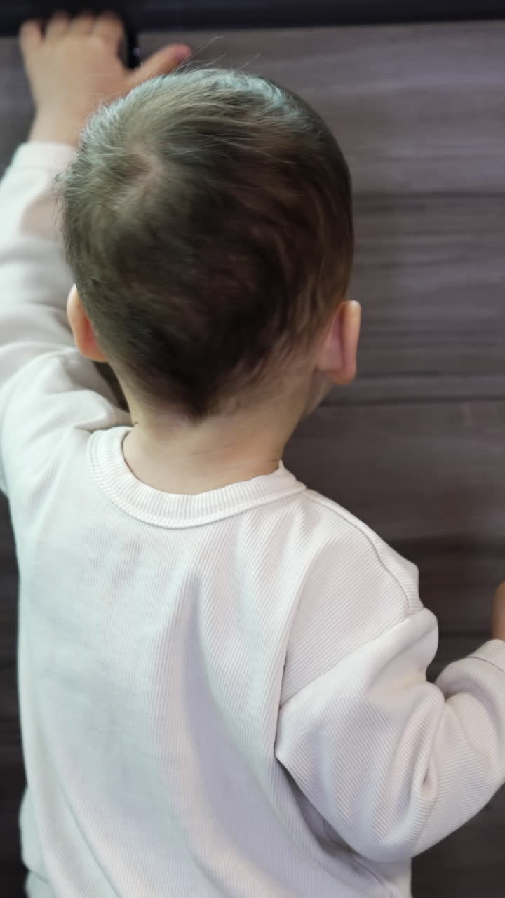 Baby Reaching for Something