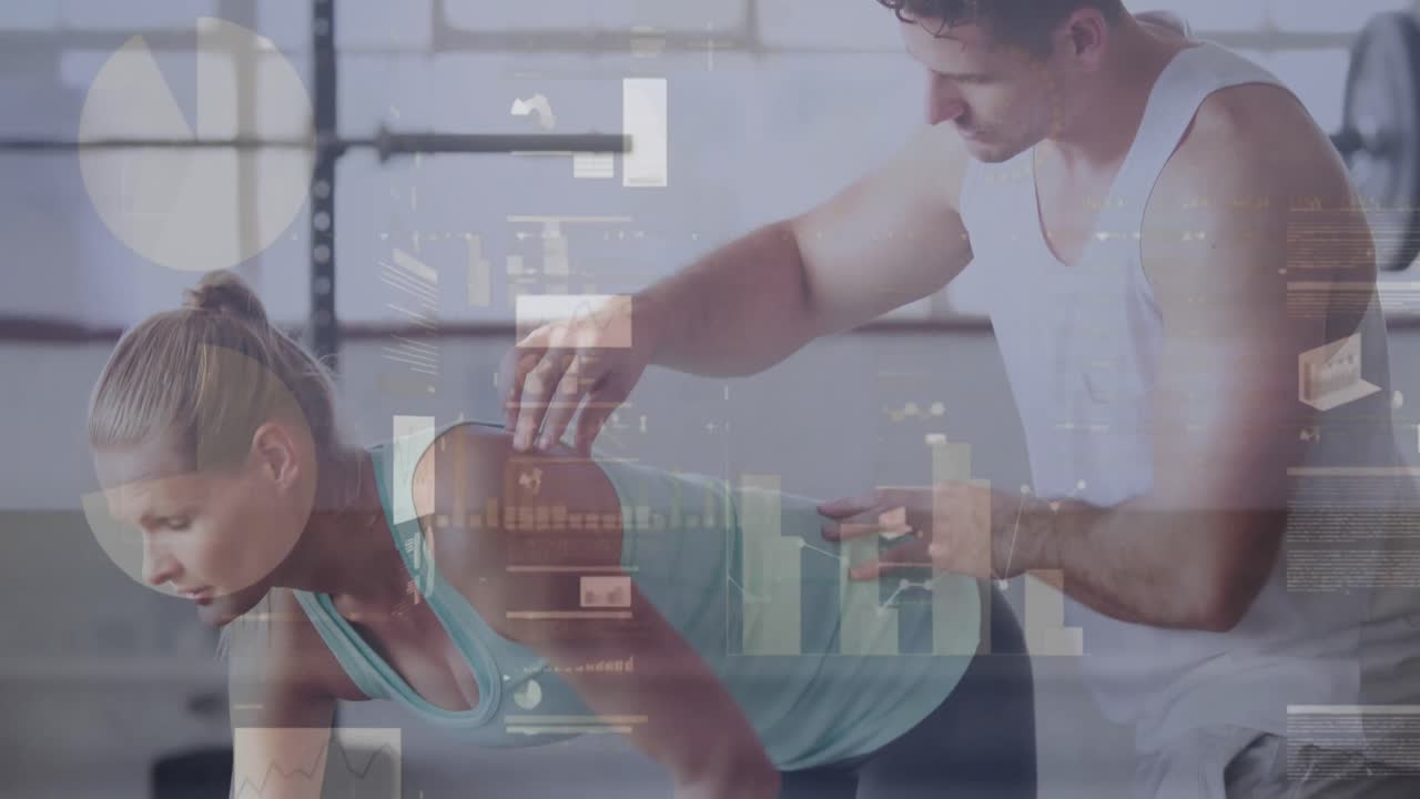 compuesto de procesamiento de datos financieros sobre mujeres que ejercen