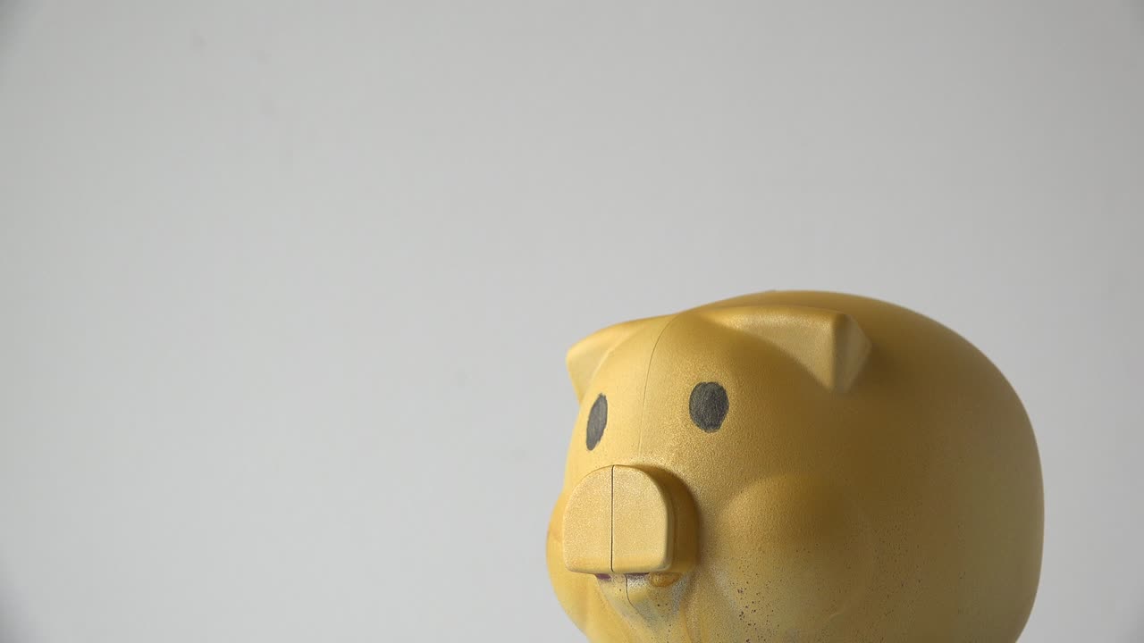 concepto de ahorro de dinero