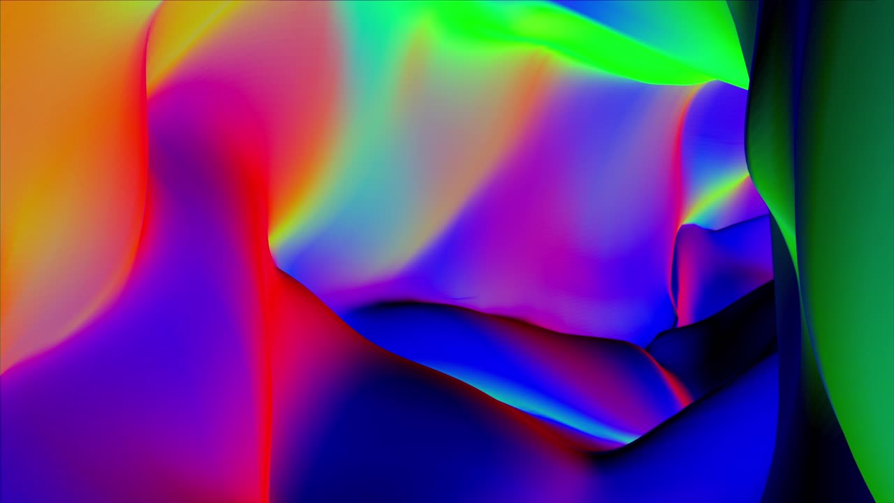 arte fluido abstractamente colorido