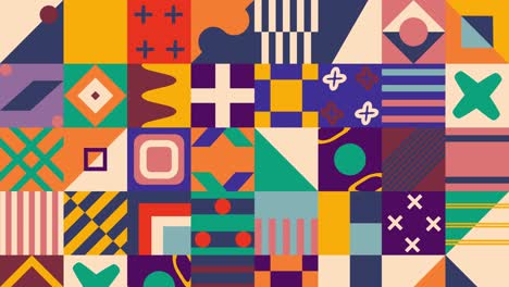 colorful geometric abstract background pattern
