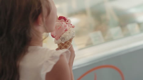 girl eating ice-cream