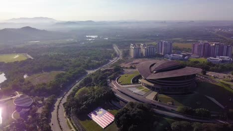 landscape at putrajaya, malaysia