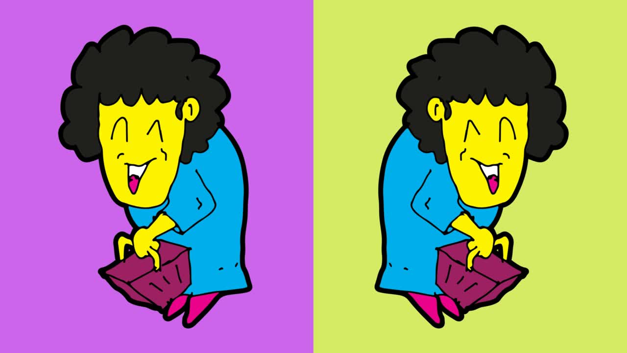 bambini disegno pop art sfondo senza cuciture con il tema di shopping mamma