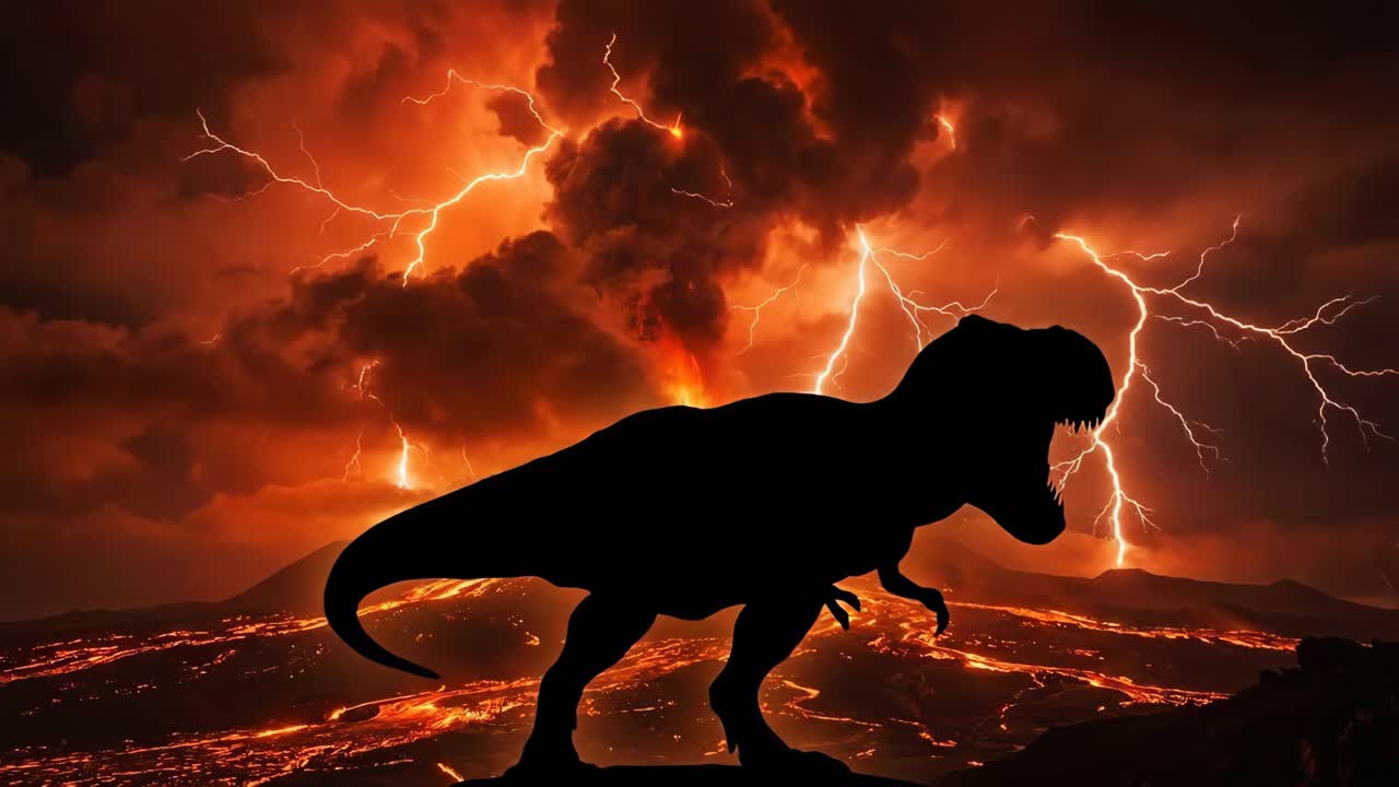 Tyrannosaurus Rex Eruption