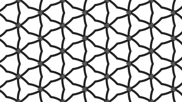 Animated seamless pattern design floating