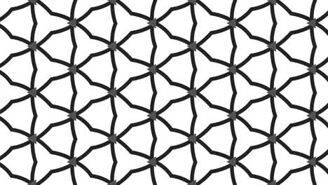 diseño de patrón sin costuras animado flotante