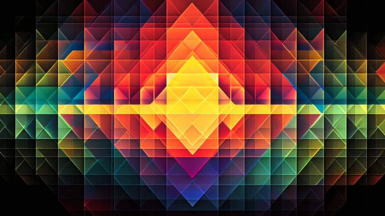 patrón triangular geométrico abstracto