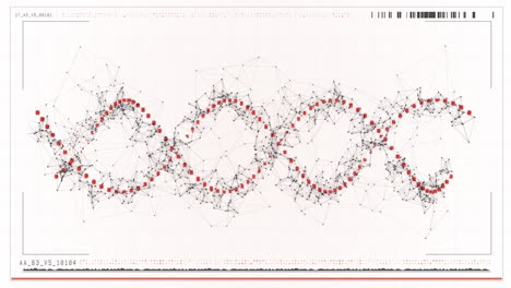 digitally generated dna structure