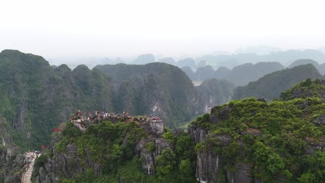 Aerial-Drone-Shot-of-Lying-Dragon-in-between-Hills