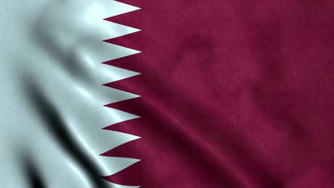 4k naadloze loopbare vlag van qatar