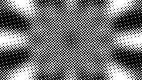 halve toon van veel punten, computer gegenereerde abstracte achtergrond, 3d-rendering achtergrond met optische illusie-effect