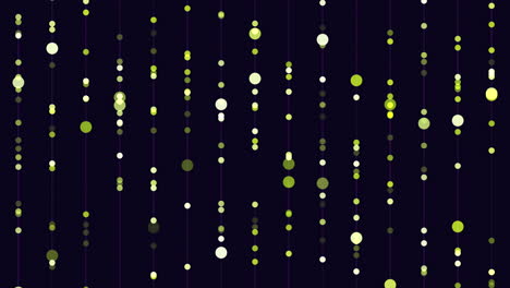 golden zigzag a stunning pattern of metallic dots on a dark background