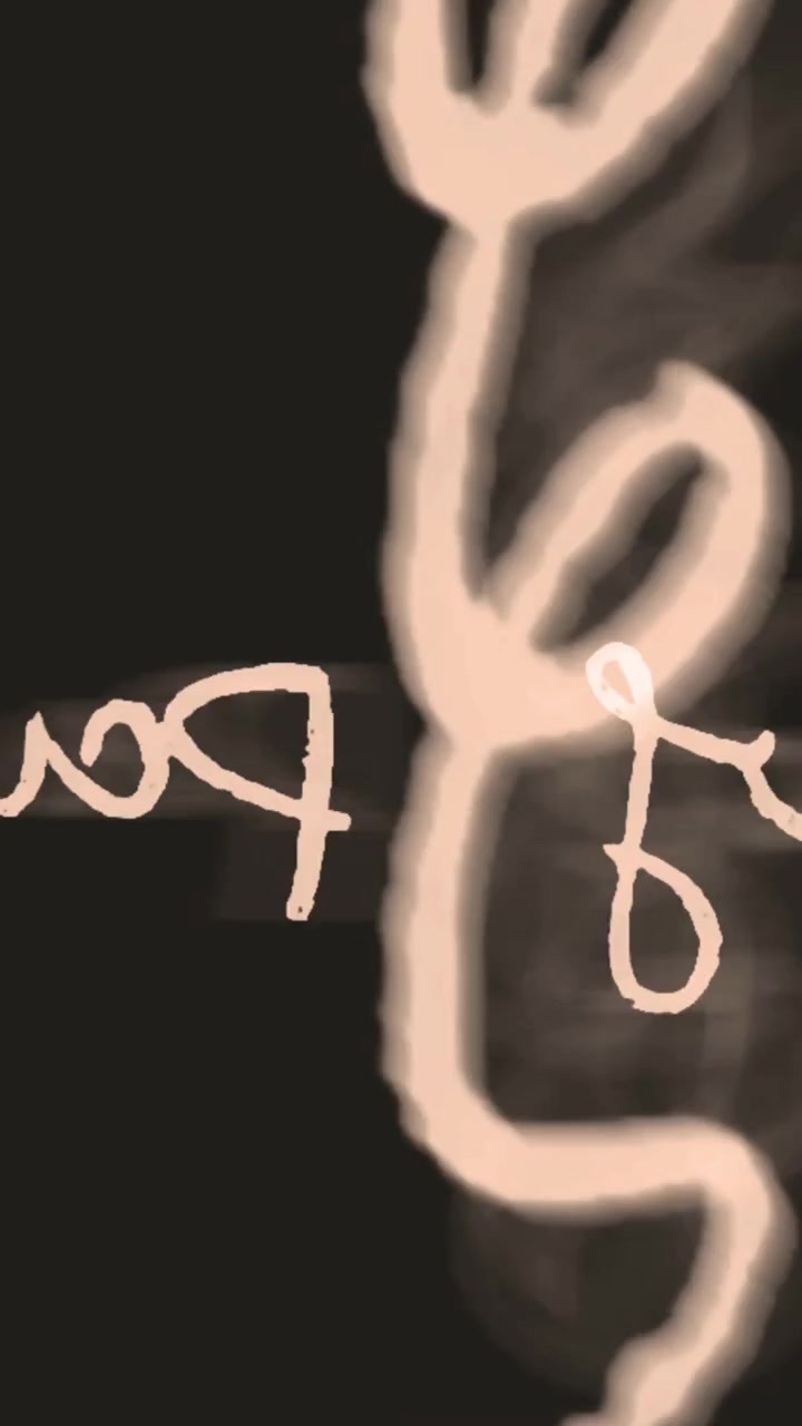 Abstract Motion Graphics with Animated Text and Lines