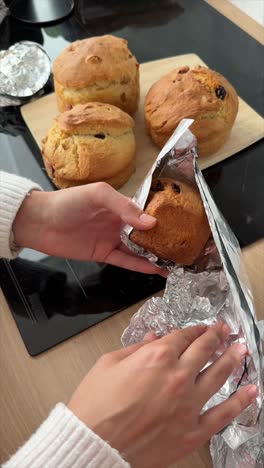 baking and preparing baked goods