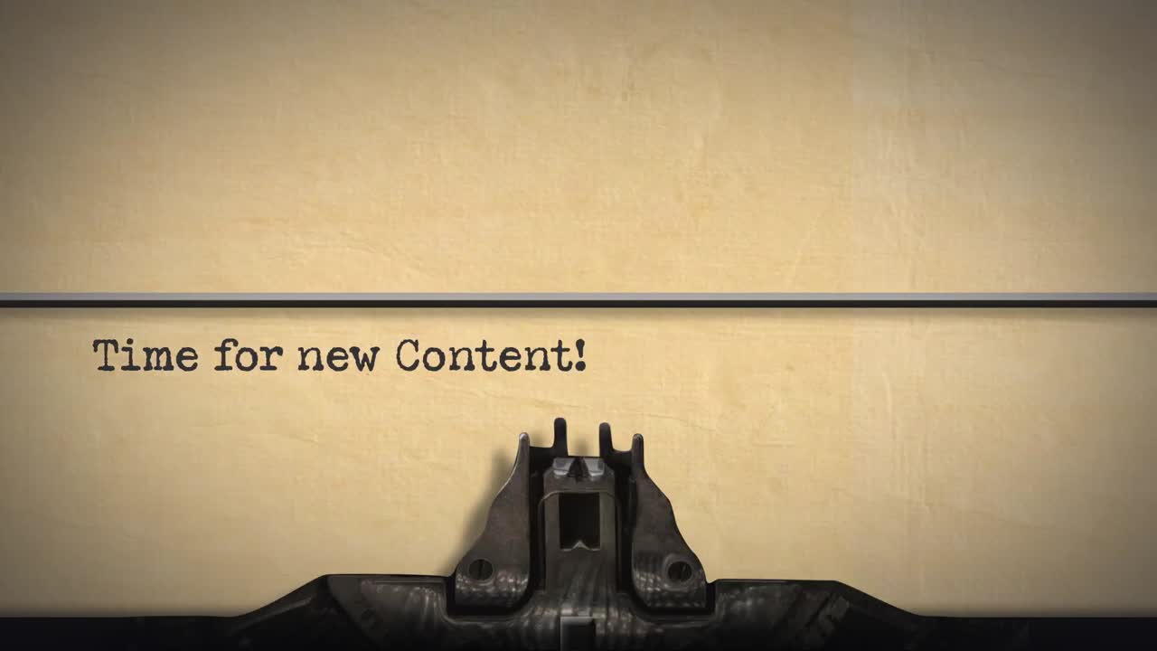 con una máquina de escribir