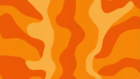 abstract orange fluid pattern background
