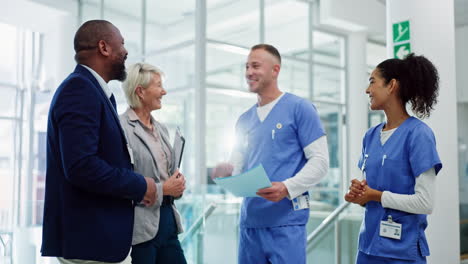 healthcare professionals collaborating
