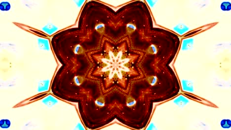 abstracto pincel tinta concepto liso patrón simétrico ornamental decorativo caleidoscopio movimiento círculo geométrico y formas de estrellas
