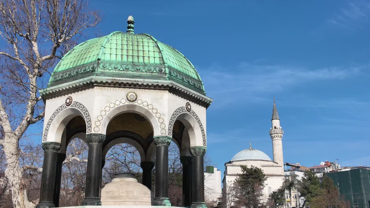 German Fountain in Istanbul, Turkey