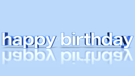 colorful happy birthday text celebrates joyous occasion