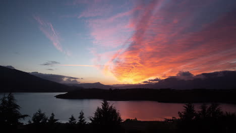 A-timelapse-of-sunrise-in-the-lake-of-binelouidane-in-Morocco