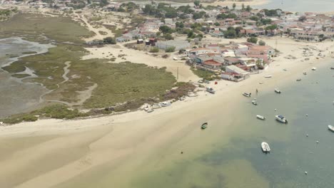 Armona-Island-Beach-–-Beliebtes-Tagesausflugsziel-Für-Touristen-An-Der-Algarve,-Portugal