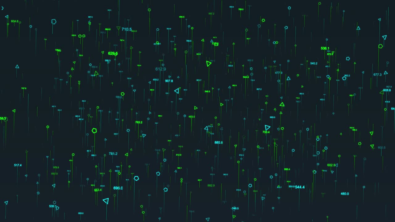 4k cyber environment technology metaverse digital big data matrix network blockchain connection