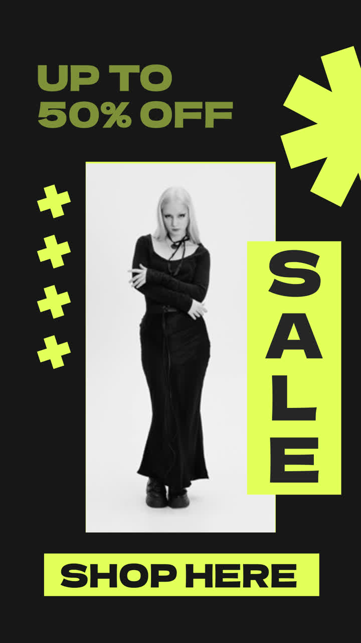 Sale on fashion items