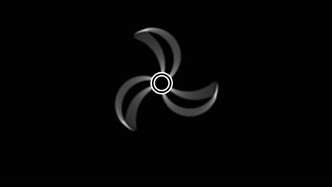 rotating propeller