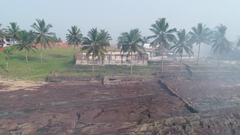 Located-in-the-historical-town-of-Elmina,-Ghana-West-Africa