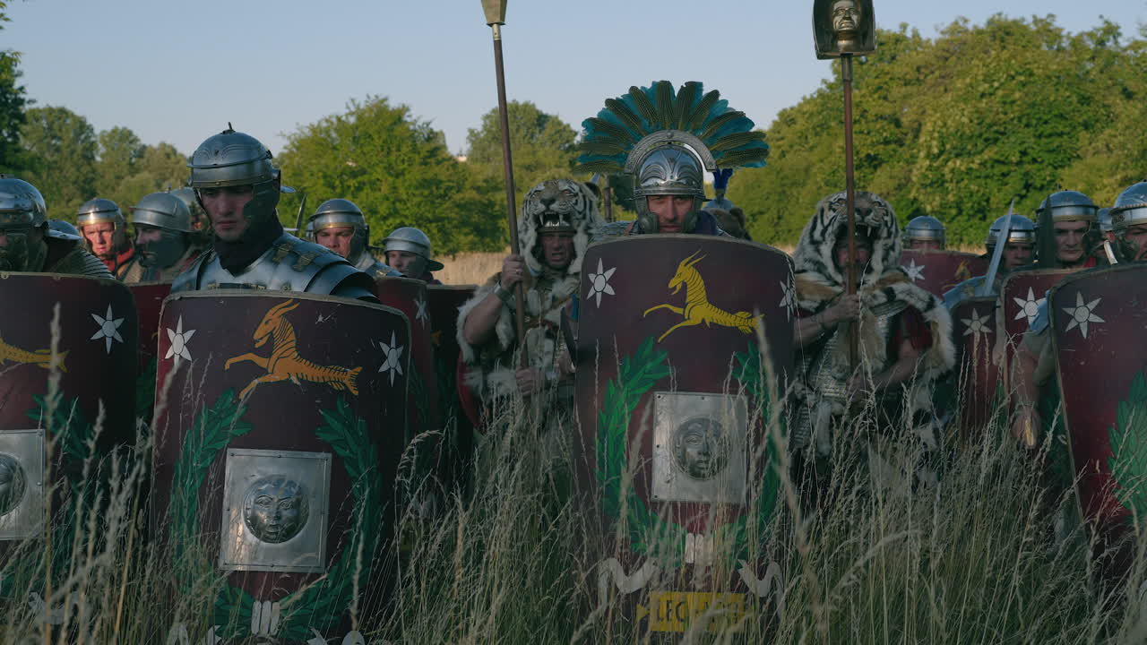 Roman Legion in Formation