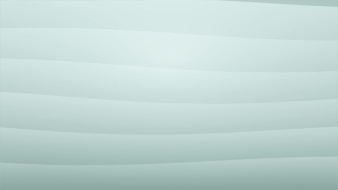 Abstract Background with Soft Moving Horizontal Waves in Light Blue