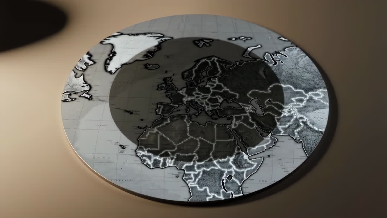 иллюстрация карты мира