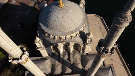 ortakoycamii, istanbul drone footage