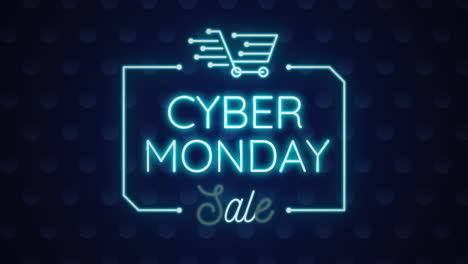 An-animation-of-a-Cyber-monday-sale-background-neon-style