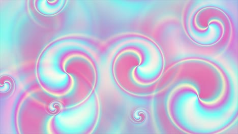 liquid holographic swirl shapes abstract motion background