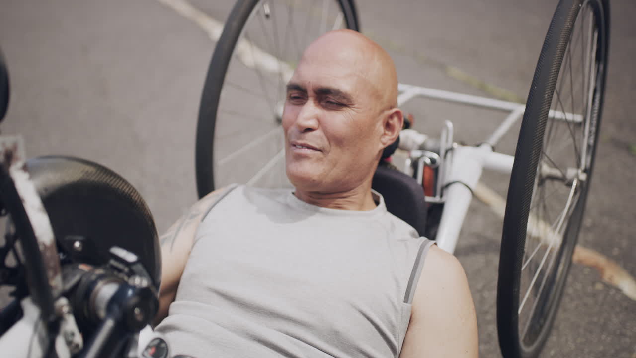 Being disabled won't keep from cycling