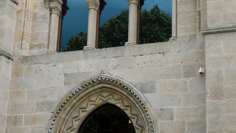 El-Claustro-De-San-Francisco-En-Galicia,-España